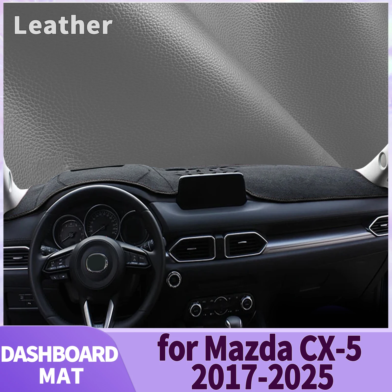 

fit for Mazda CX-5 CX5 CX 5 2025-2022 10.25 inch Car Accessories Dashmat Dashboard Cover Pad DashMat Sunshade Protective Carpet