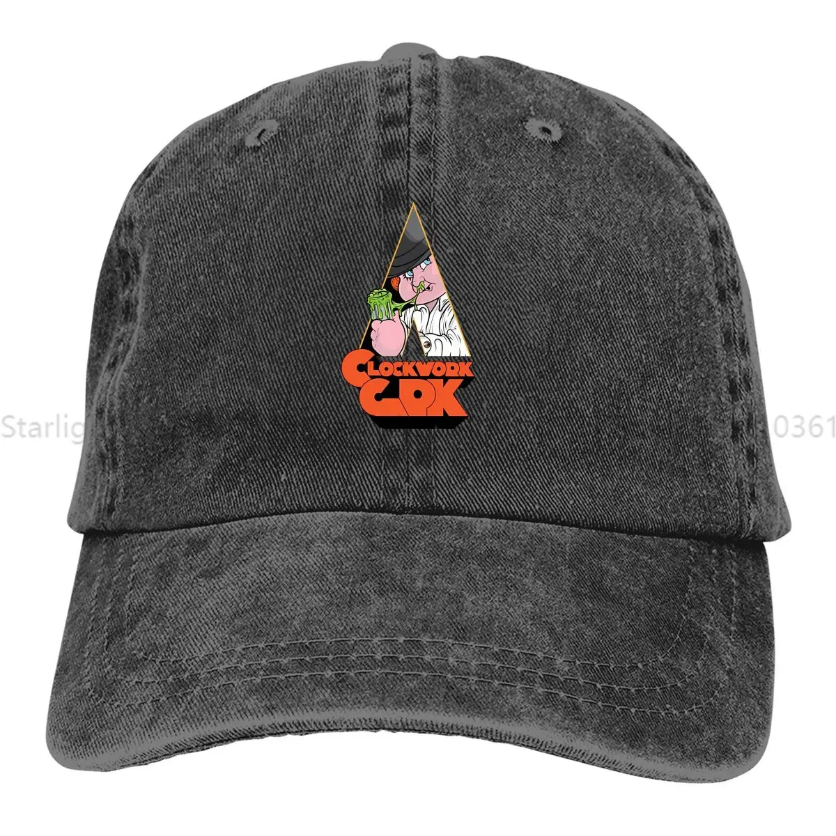 

Pure Color Dad Hats A Clockwork GPK Women's Hat Sun Visor Baseball Caps Garbage Pail Kids Peaked Cap