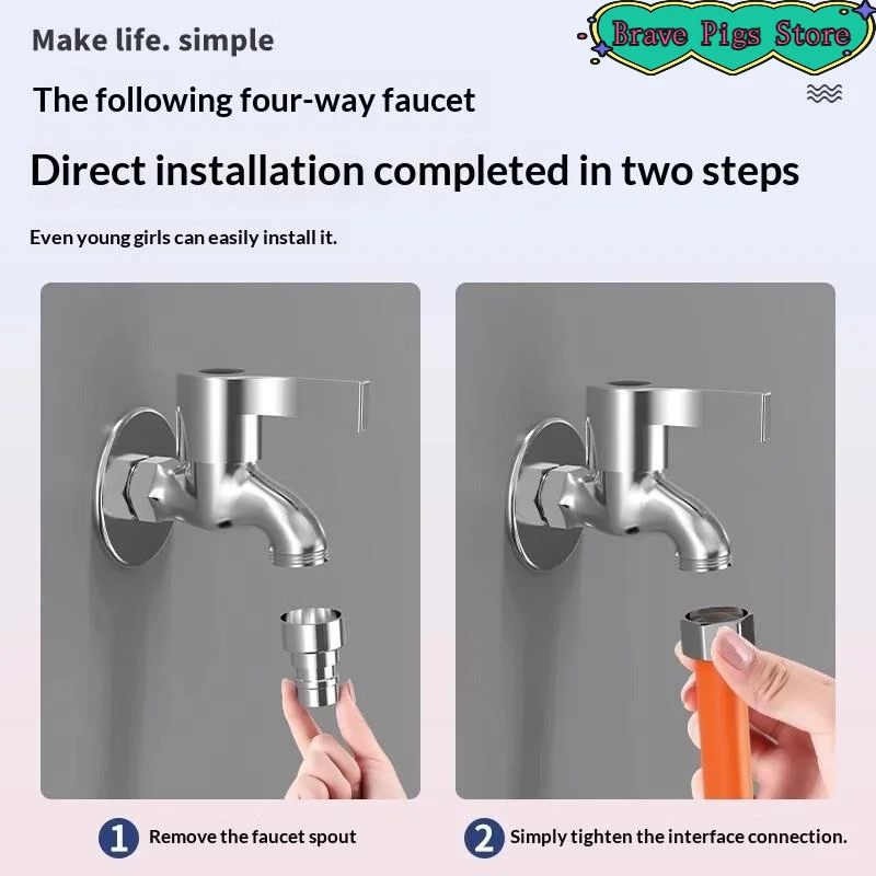 [HM]360° Rotation Bending Faucet Extender Wash Basi Bathroom 20/30/50CM Universal Kitchen Orange Faucet Extension Hose Bathroom