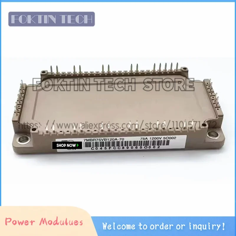 

7MBR75VB120A-70 7MBR75VB120-50 7MBR75VB120A-50 6MBI180VB-120-50 55 New Original Module