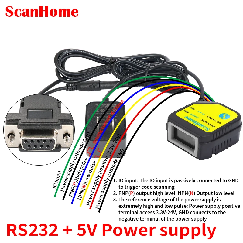 Variant: RS232 5VPower Extend