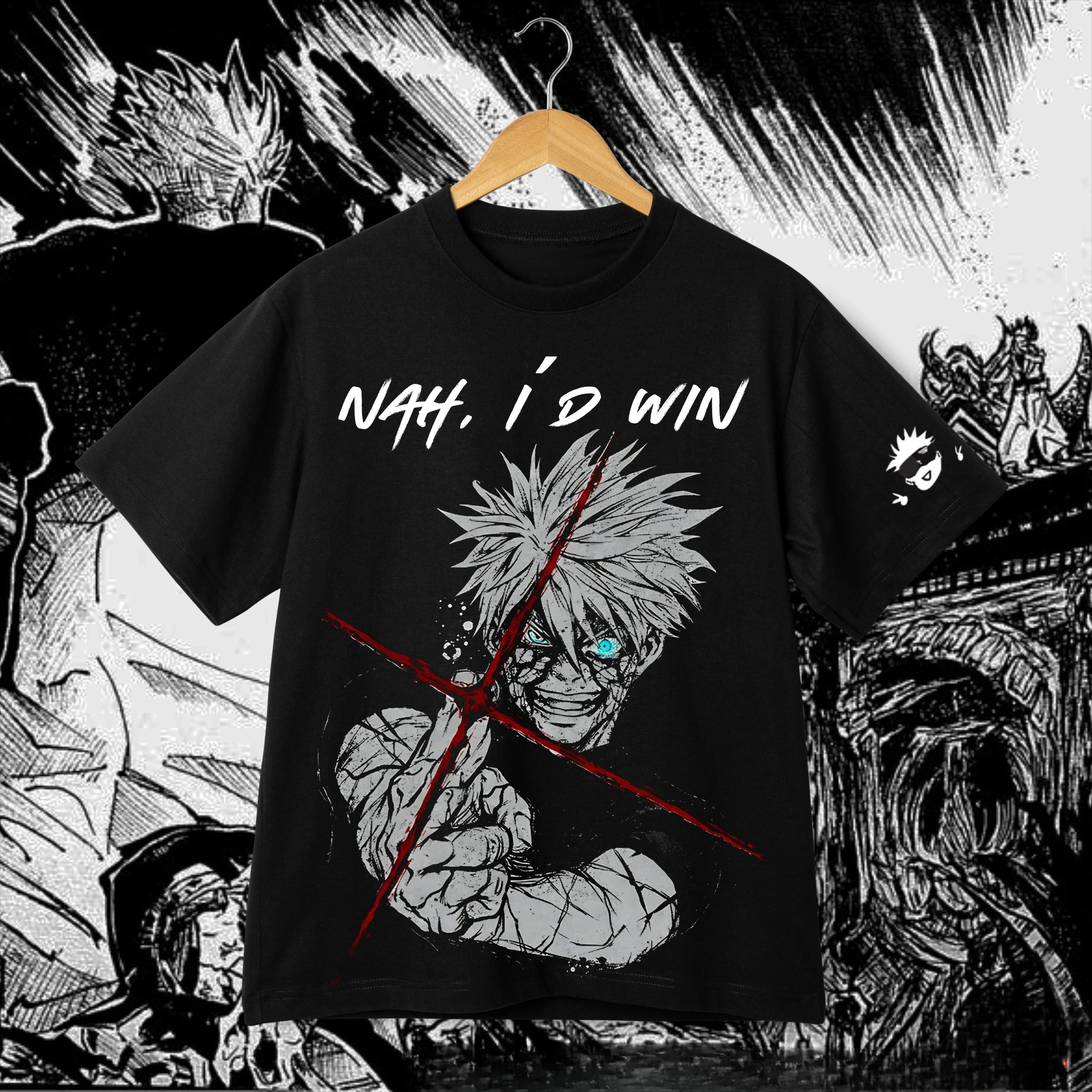 2026 Summer Jujutsu Kaisen Retro Cosplay T-shirt Men's Super Casual Cotton Printed Short-sleeved Unisex Children's Sports Shirt
