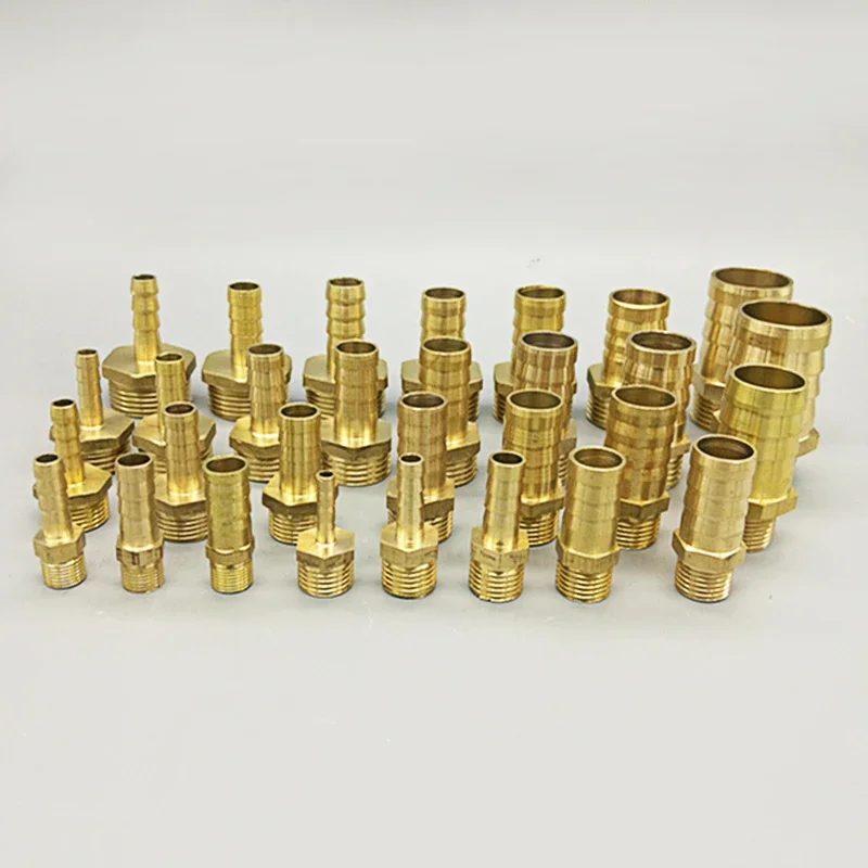 Brass Pipe Fitting 4mm 6mm 8mm 10mm 12mm 19mm Hose Barb Tail 1/8