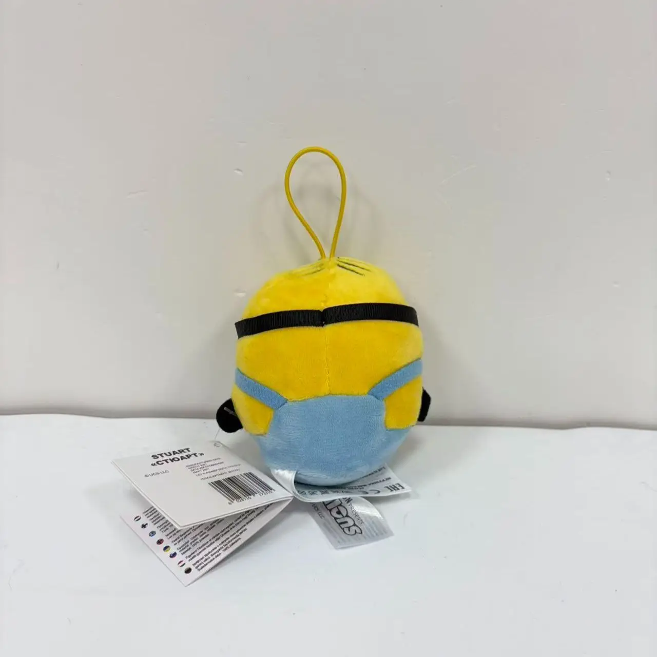 Minions cartoon cute plush keychain kawaii for boys and girls doll 10cm super cute figure pendant anime merchandise wholesale - view 3