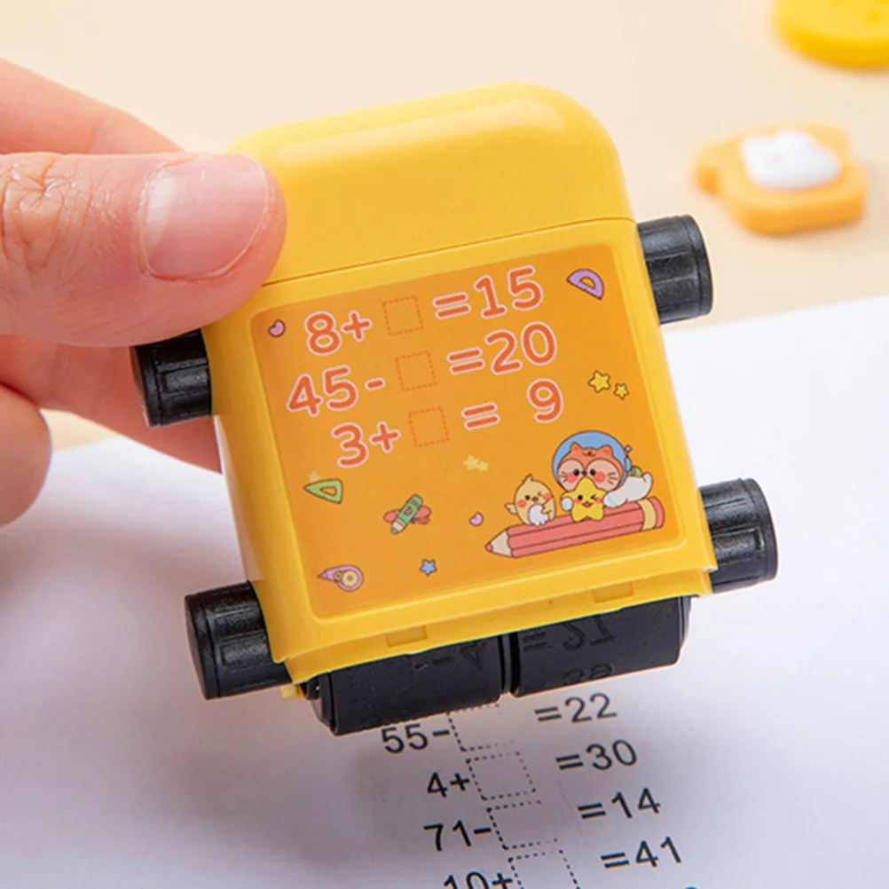 Subtraction Math Roller Training Stamp Digital Teaching Learning Stamps for Teachers Elementary Kids