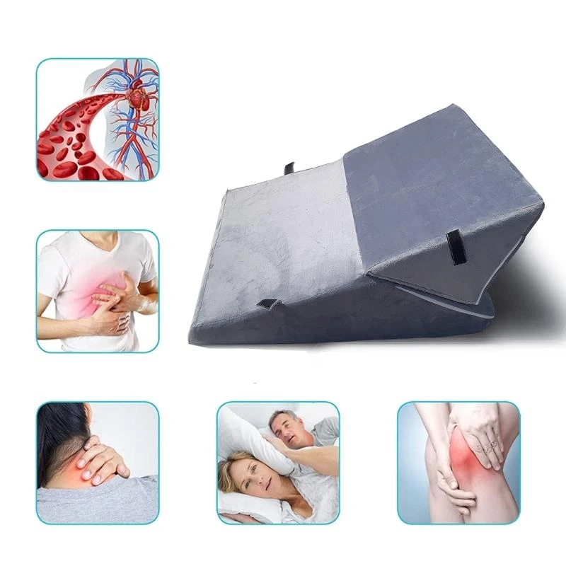 

Pillow Bed Incline Cushion for Sleeping Side Body Positioner Bed Support Pillow Memory Soft Foam for Back Triangle Legs