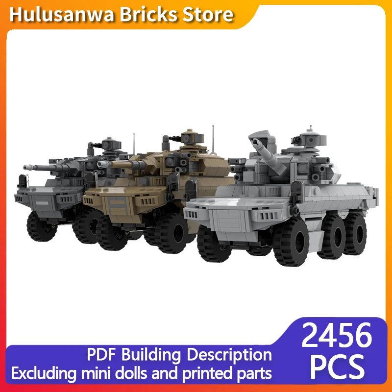 

Jaguar бронеотложная модель боевой машины MOC, строительные кирпичи, военное оборудование, модульные технологии, подарки, детские игрушки, костюм