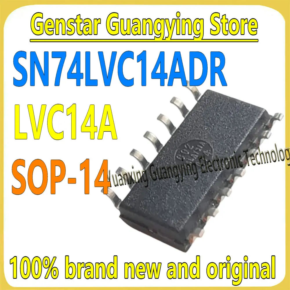 (10 pieces) SN74LVC14ADR 74LVC14AD LVC14A LVCI4A SOP-14 Trigger Invertr Chipset 100% Brand New
