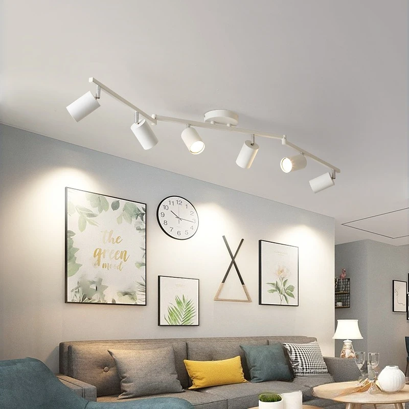 

Nordic GU10 LED Spotlights Ceiling LIght Luxury Living Room Decor Modern Indoor Home Downlight Clothing Shop Bar Dining Fixture
