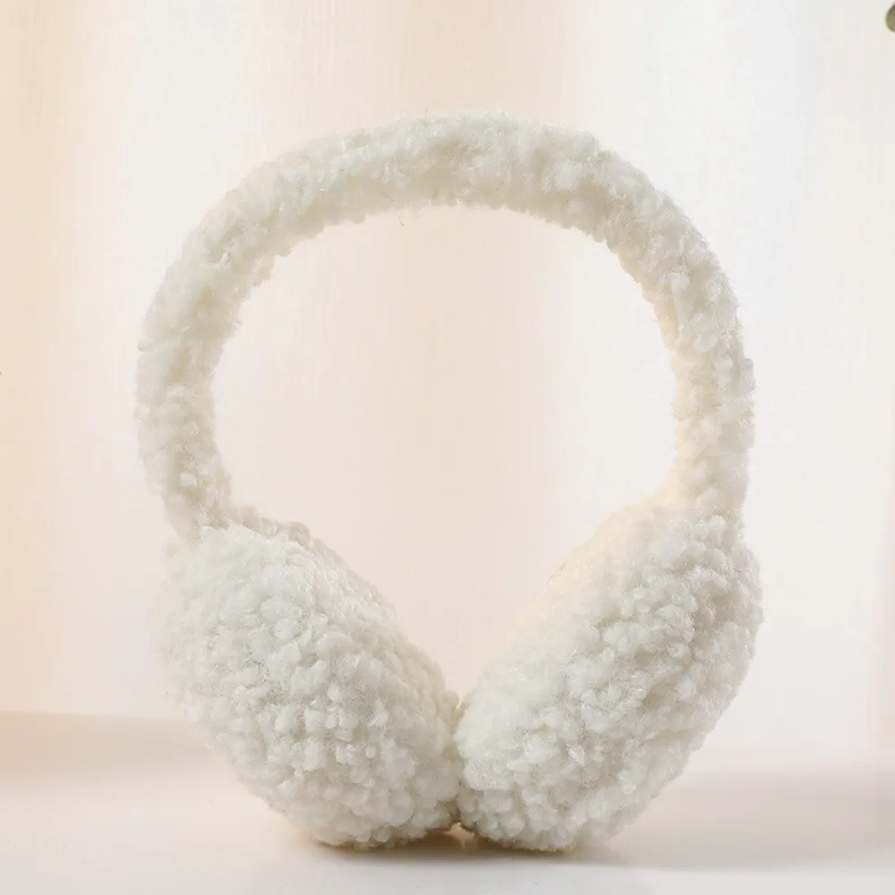 New Versatile Winter Ear Muffs Folding Windproof Warm Winter Earmuffs Solid Color Thickened Ear Warmer Women Men