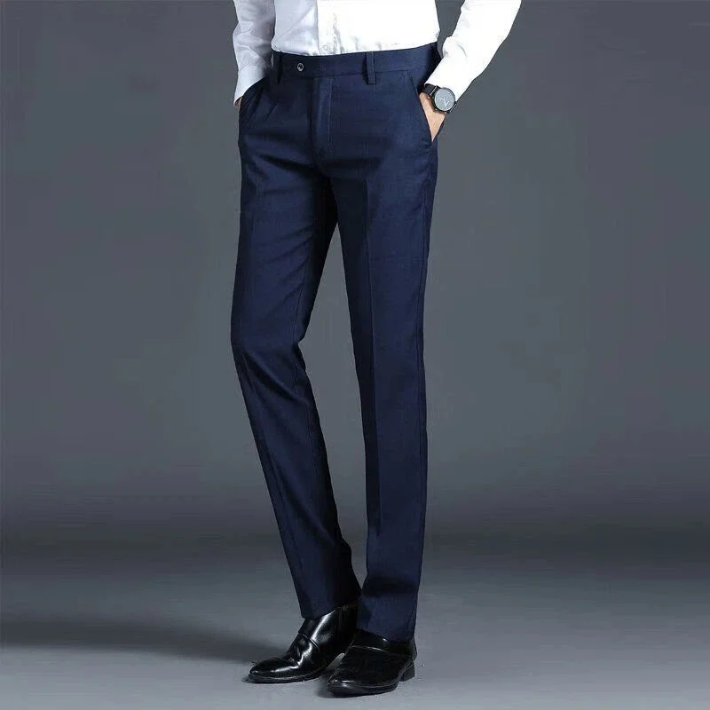 

Men's Business Formal Pants High-end Casual Spring Autumn Suit Trousers