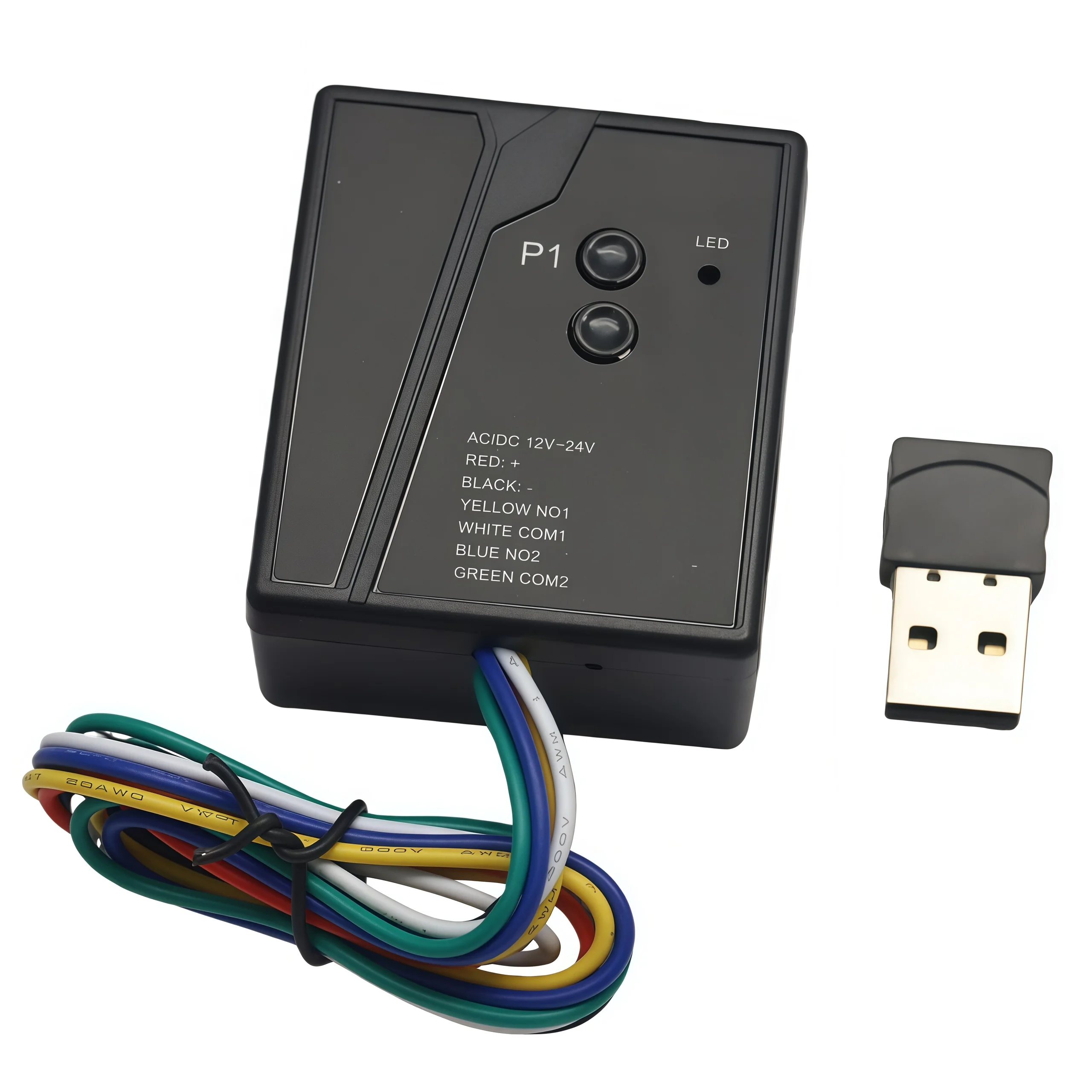 Universal Garage Door Opener Receiver USB Sensor 2.4G Bluetooth 12 24V Remote Control Door Receiver Car Transmitter