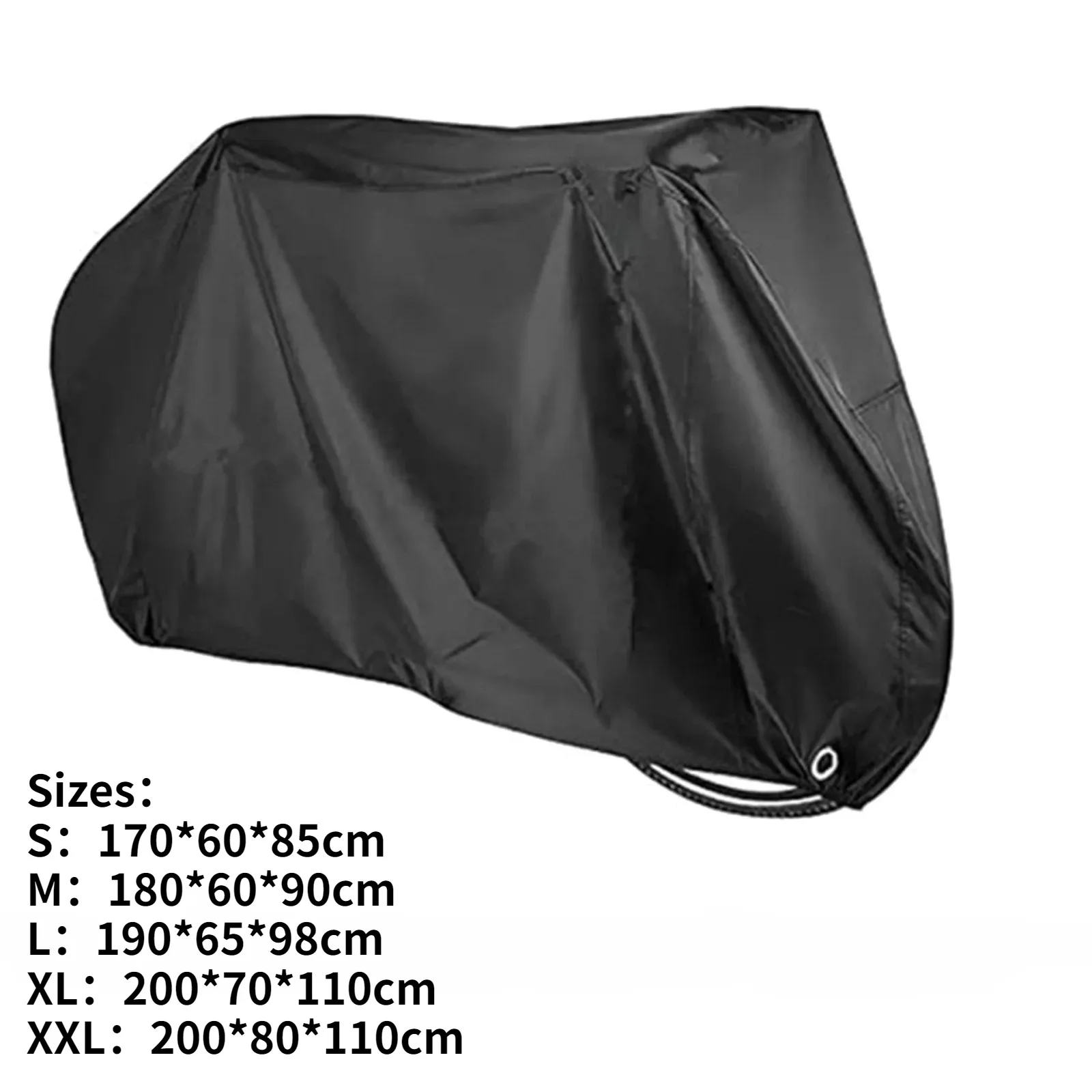 190T Polyester Fahrradabdeckung, Outdoor Regen-, Schnee- und Staubschutz Anti-UV-Schutzhülle – Detail 4