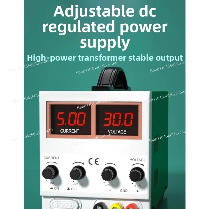 

BST-305D High Precision AC/DC Power Supply (30V 5A) - Adjustable Switching Type with USB Ports, for Mobile Phone Repair