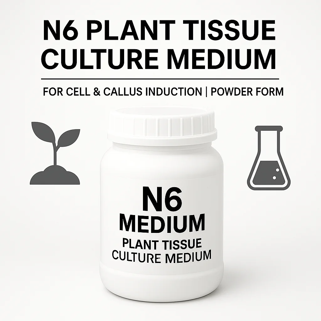 N6 Medium Without Sugar or Agar For Protoplast Anther Culture & Plant Regeneration Powder 50g/100g/250g