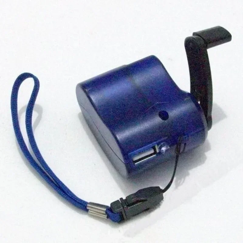 

Mini Charger Hand Crank USB Phone Emergency Camping Equipment Survival Tools for Camping Hiking Alternator Outdoor Travel Wagons