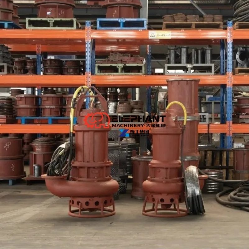 Electric Hydraulic Excavator Metal High Chrome Centrifugal High Pressure Submersible Slurry Pump Sand Dredging Sea Water