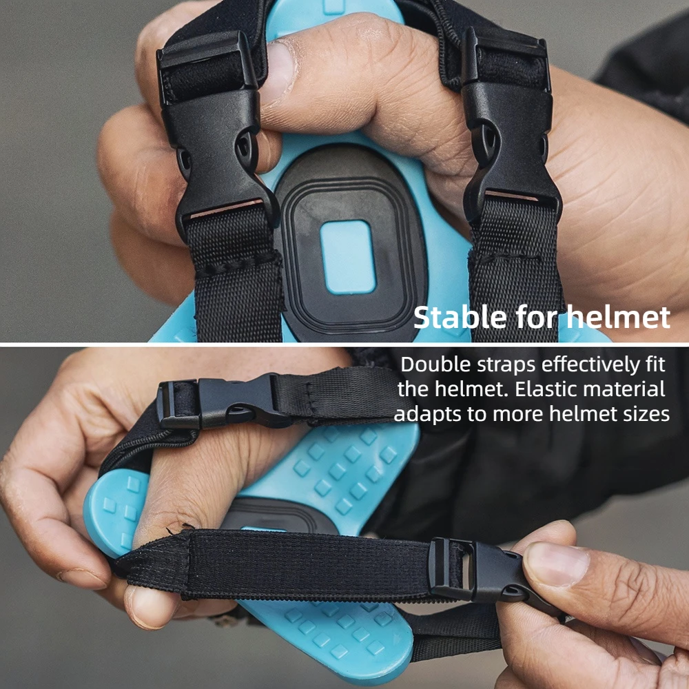 Braket Rahang Helm untuk DJI Action 5pro 4 3 GoPro 13/12/11 Insta360 Aksesori Kamera Olahraga Menembak Tetap untuk Berkendara Sepeda Motor