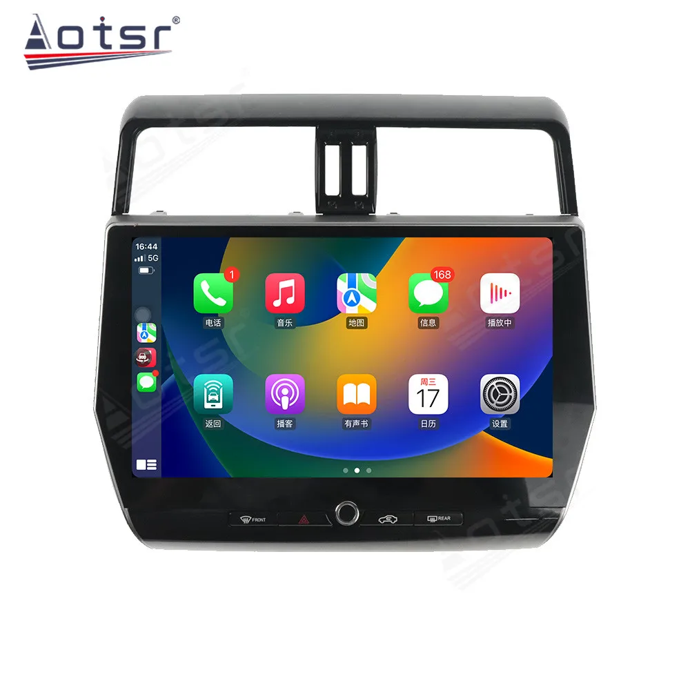 6+128GB Android 12 Automotive Multimedia 2010-2020 For Toyota Prado Car Wireless Carplay Record Player  Head Unit