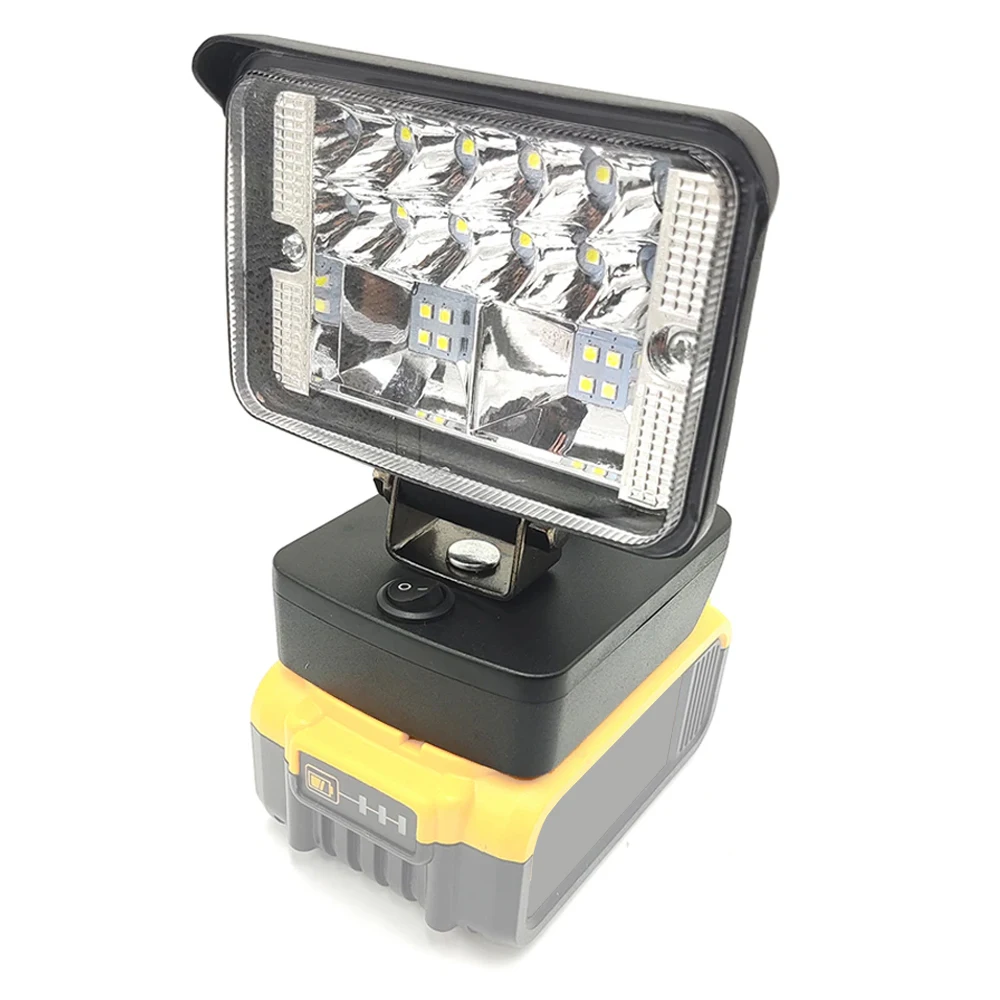 3 Inch Tool Lamp LED Work Light for Dewalt 18V 20V Li-ion Battery Cordless Flashlight Camping Light Spotlight