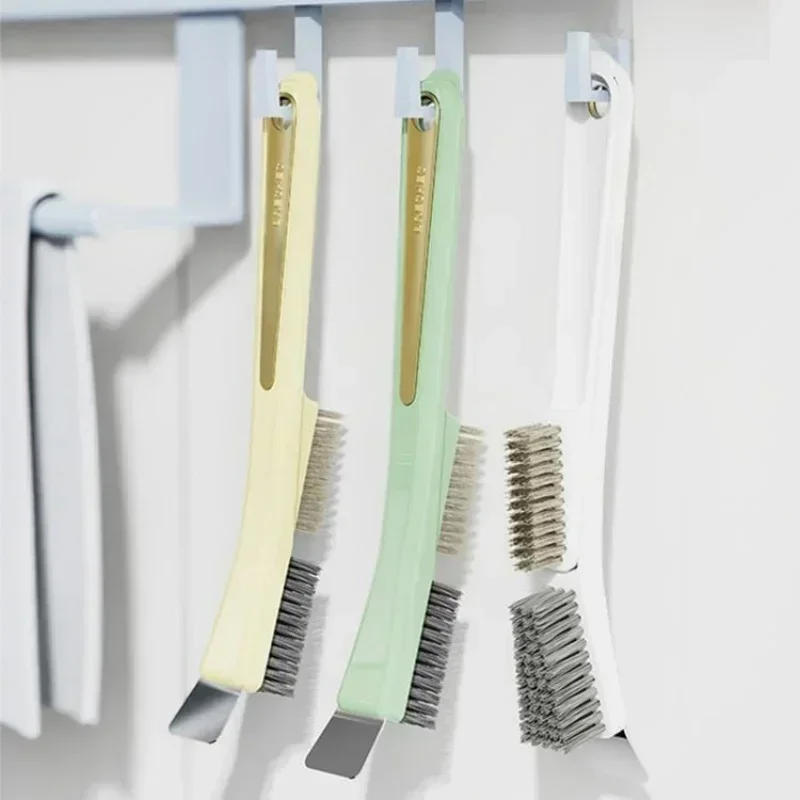 Multi-Function Cleaner Brush Portable Tile Joints Scrubber Fish Tank Window Dead Corner Gap Brush Small Tile Grout Cleaning Tool