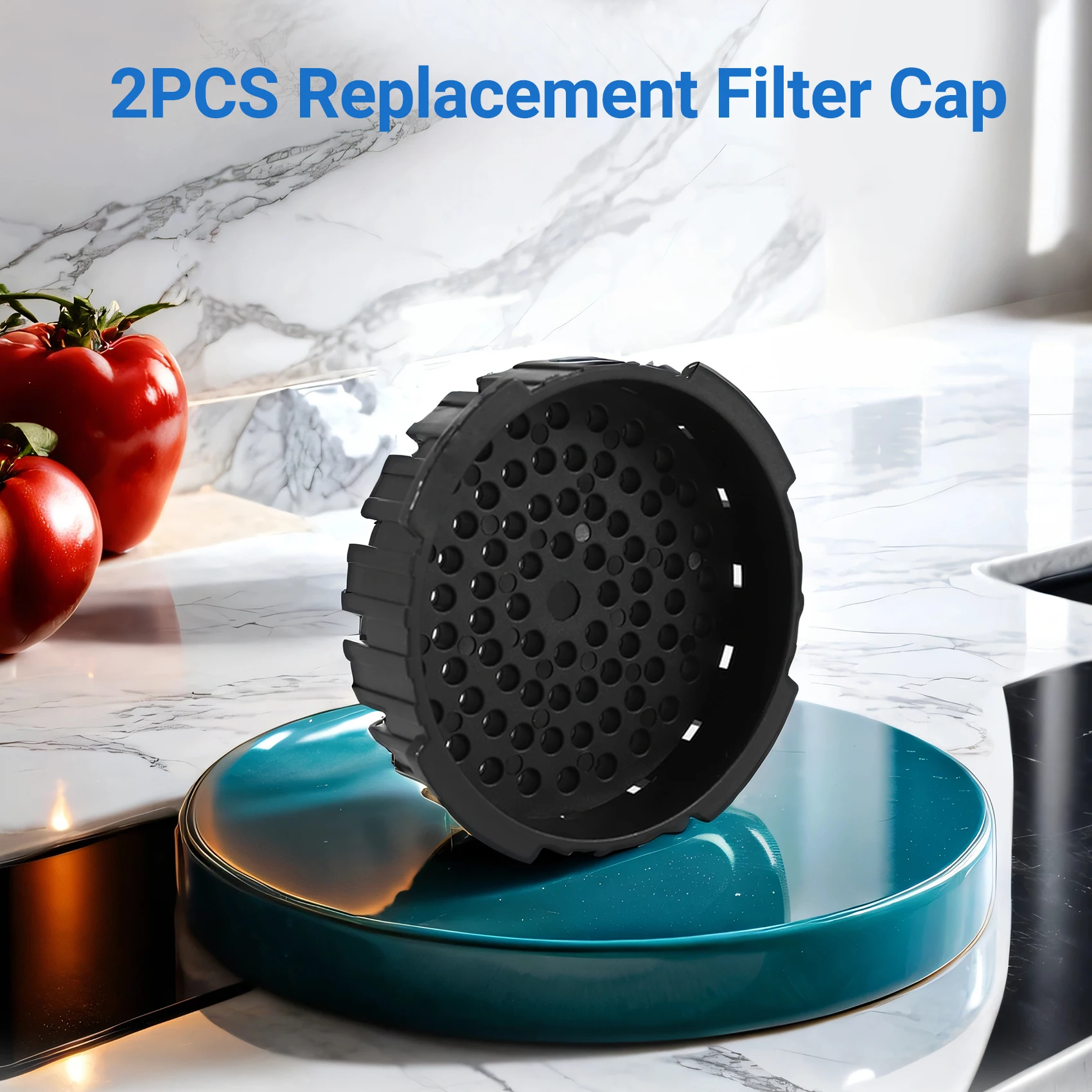 Aeropress Coffee Maker - สินค้าใหม่มาแรงในสต็อก-ฝาครอบตัวกรองแบบเปลี่ยนได้ 2 ชิ้น เหมาะสำหรับเครื่องชงกาแฟและเอสเพรสโซ Aeropress