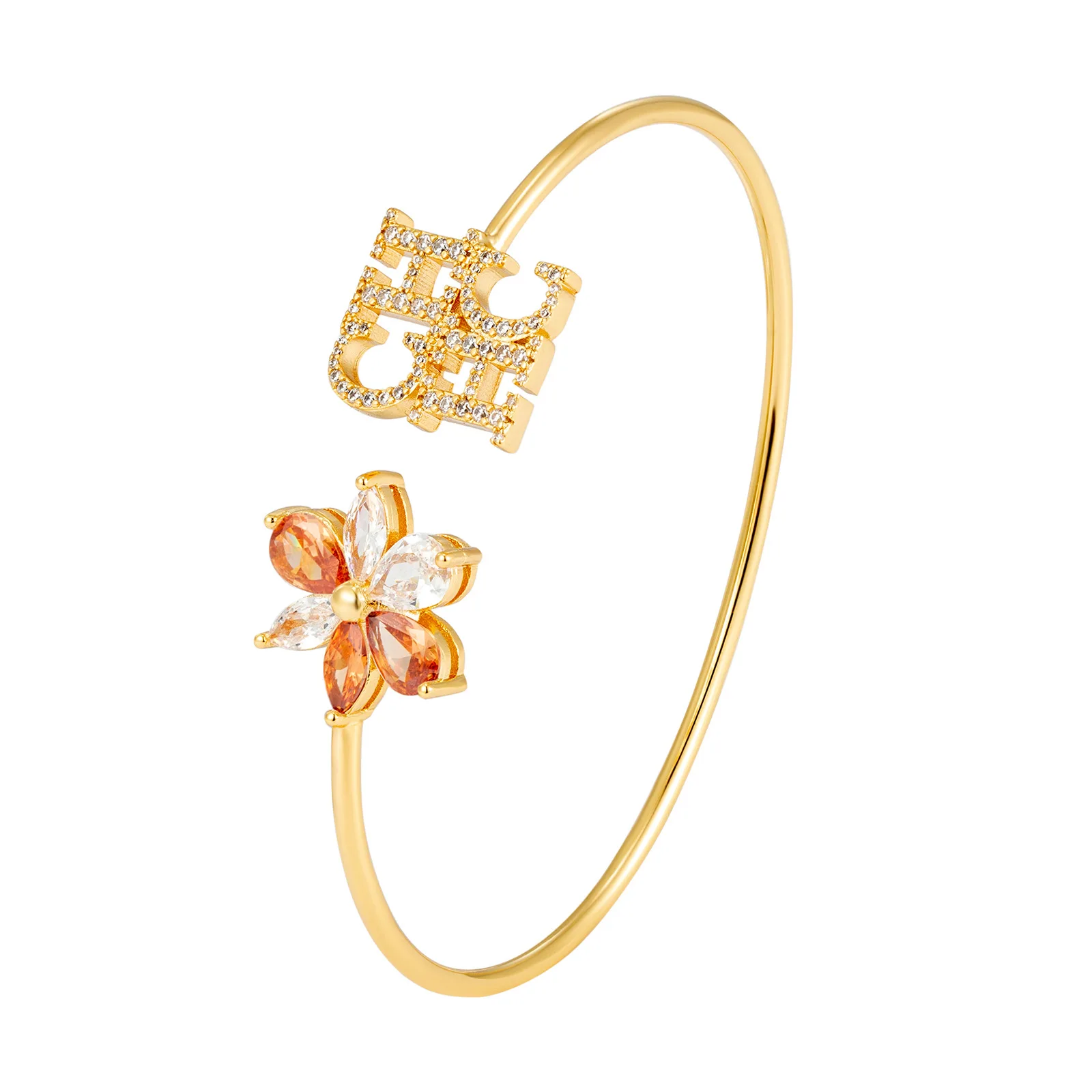 

Браслет CHHC 2026 «Морская звезда», изящный открытый браслет-бэнгл, пляжный морской ювелирный набор, подарочная коробка в комплекте