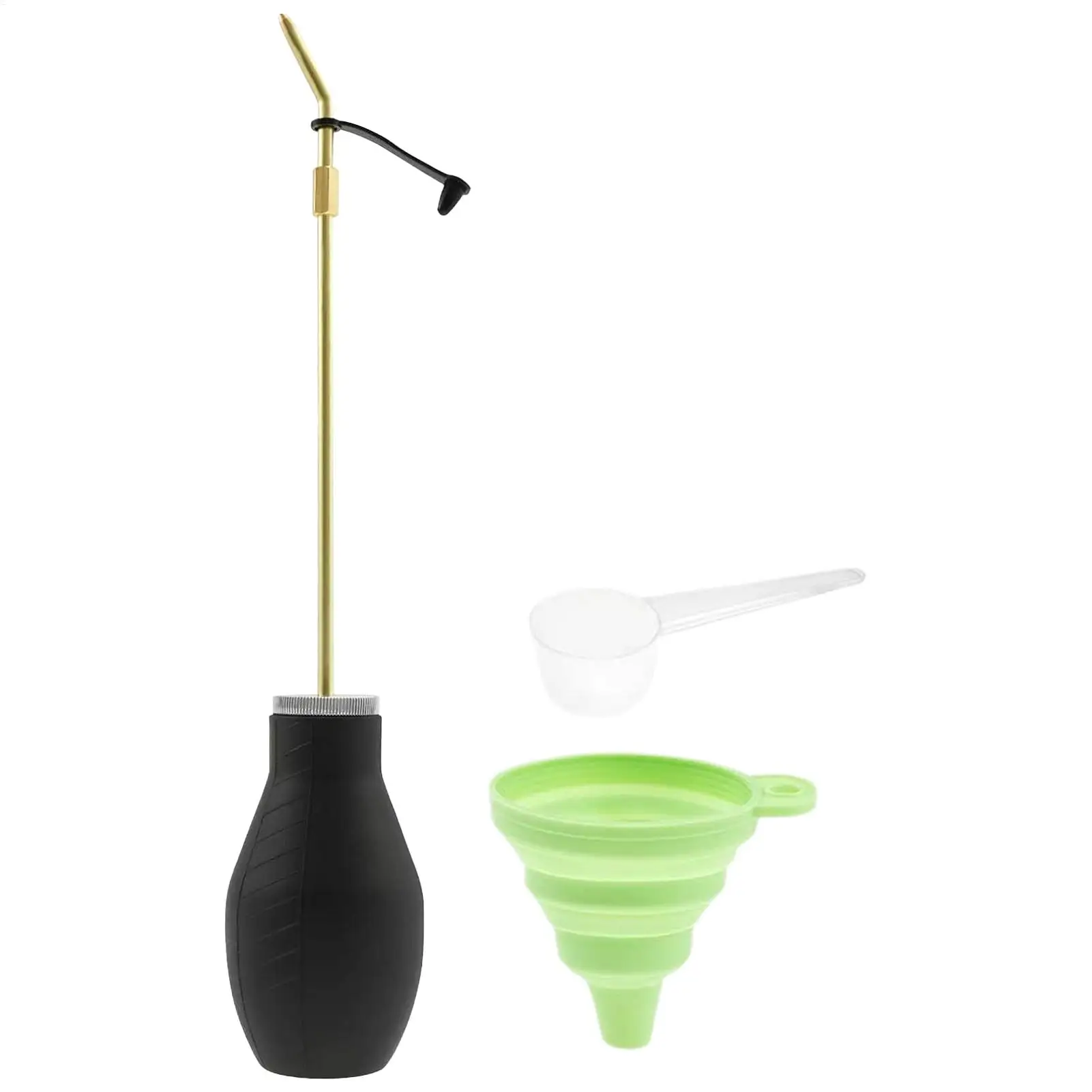 Powder Sprayer Telescopic Quick Sprayer Dispenser Tools Earth Powder Duster for Indoor Outdoor Greenhouses Flower Vegetable