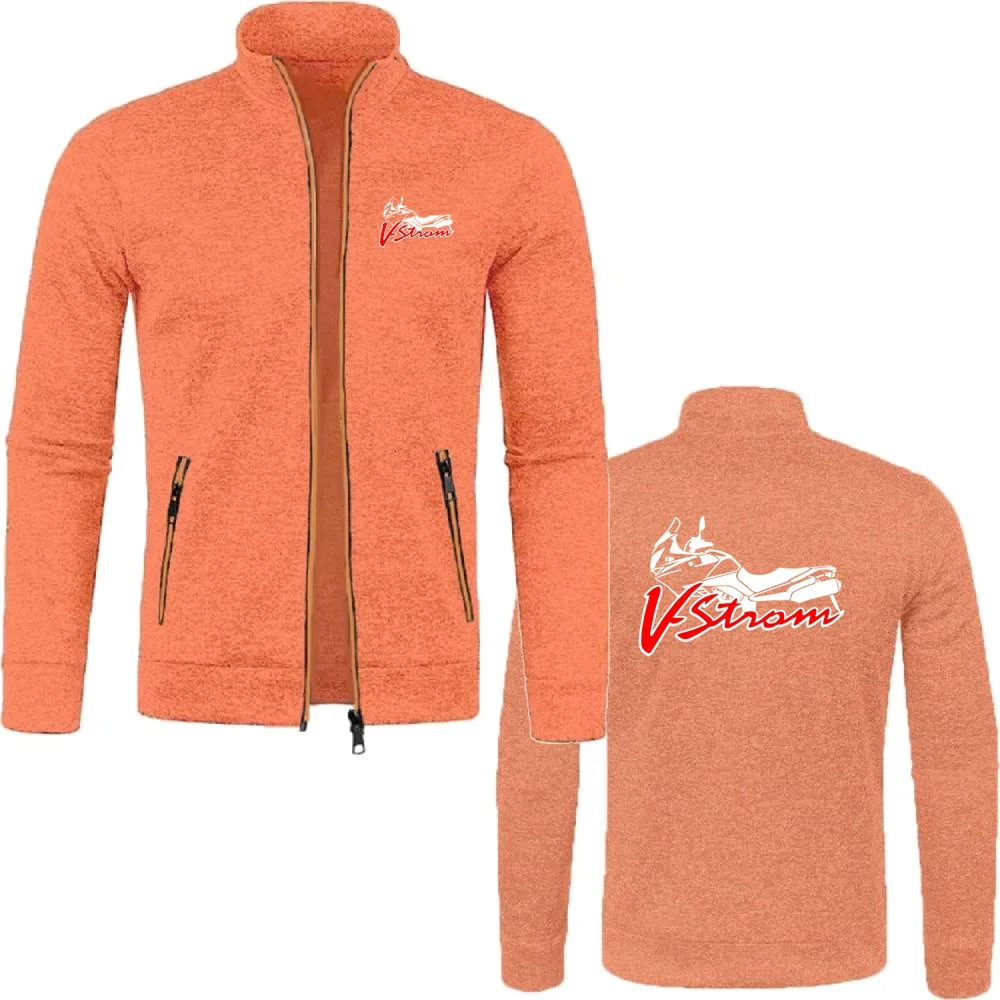 Suzukies-sudaderas con cremallera para hombre, chándal de lana para motocicleta, Jersey de punto con Logo del equipo de Motorsport DL 650, S-5XL