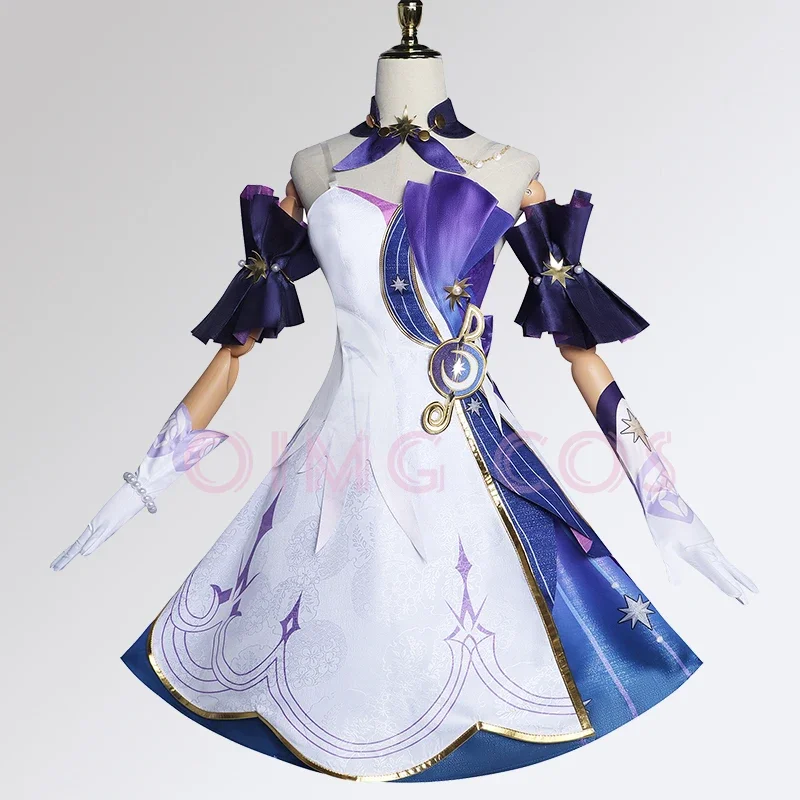 Robin przebranie na karnawał Honkai Star Rail karnawałowy mundur peruka Anime Halloween kostiumy mężczyzn gra