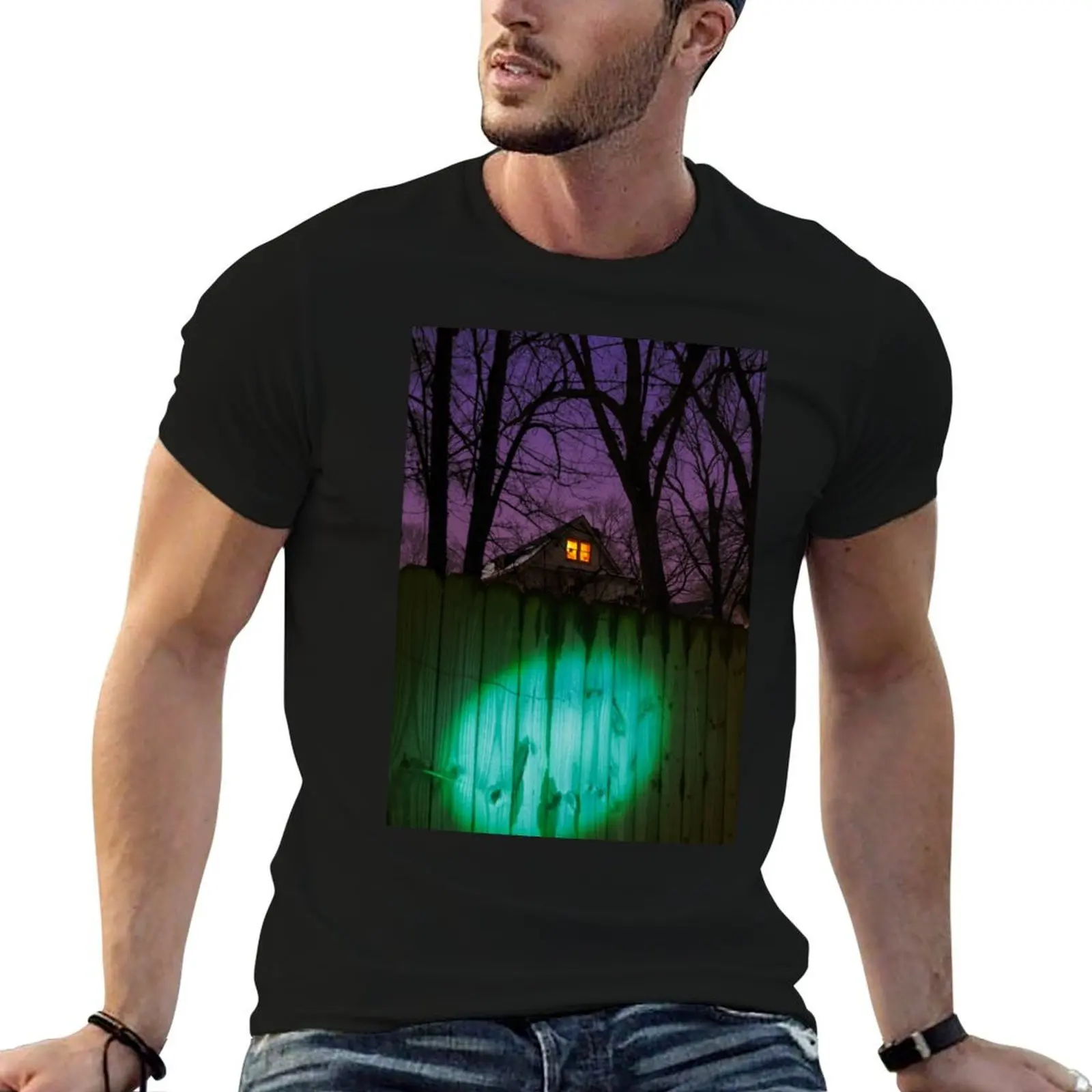 

attic window T-Shirt t shirts cotton 100% men t shirt cotton 100% printed t shirts for man T-shirt