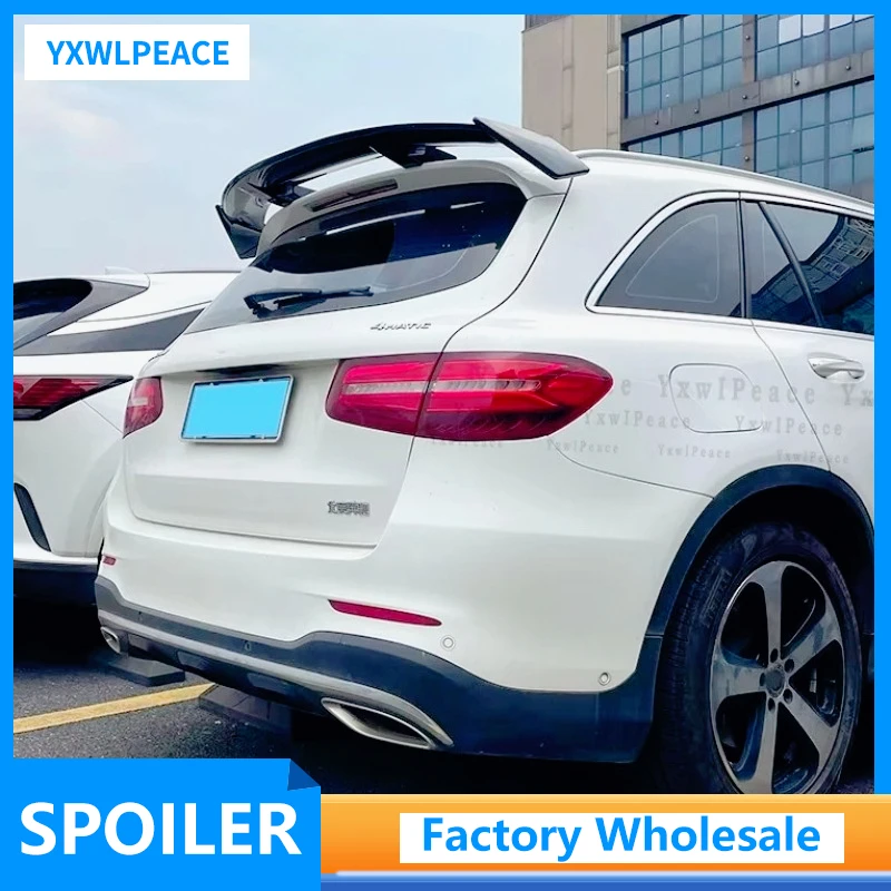 Для Mercedes Benz GLC Class GLC200 GLC220 250 260 300 GLC450 W253 Спойлер на крышу ABS Пластик Задний багажник Крылья Автомобильные аксессуары Для Mercedes Benz GLC Class GLC200 GLC220 250 260 300 GLC450 W253 Спойлер на крышу ABS Пластик Задний багажник Крылья Автомобильные аксессуары