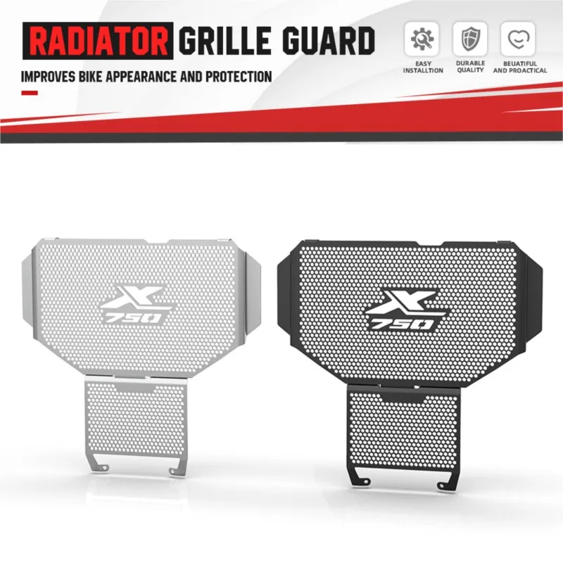 

For HONDA XADV X-ADV 750 2017-2018-2019-2020 Motorcycle Accessories Radiator Guard Grille Cover Engine Skid Plate Cover Set