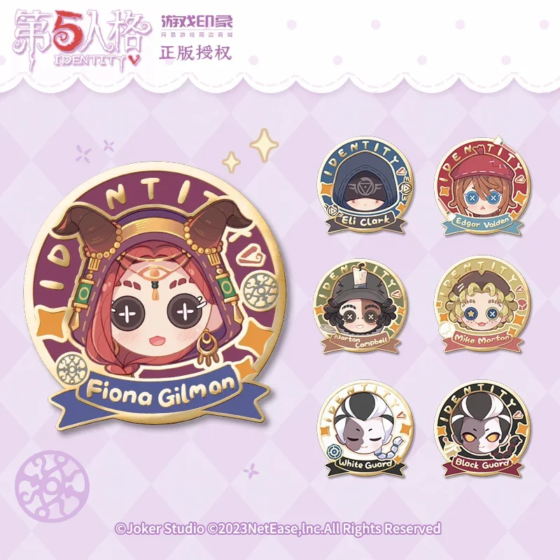 

Anime Game Idv Figure Home Series Prospector Eli Clark Kawaii Cosplay Metal Badge Brooch Pin Handbag Official Cute Props Gifts