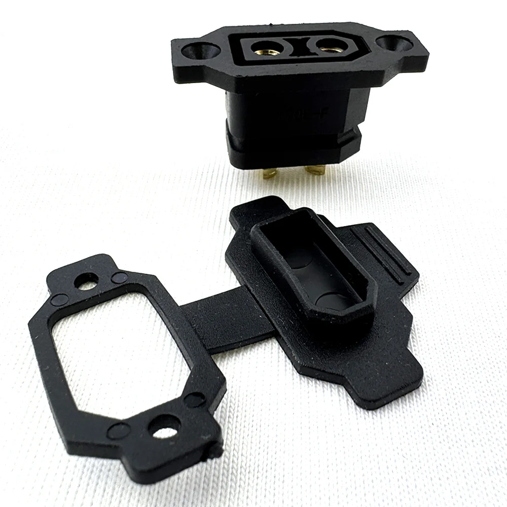 XT90E-M/F Ladeanschluss-Stecker XT90 Männlich/Weiblich Vergoldeter Anschluss mit Fixierloch Wasserdichte Kappe für ESC Motor Flugzeug Drohne – Detail 6
