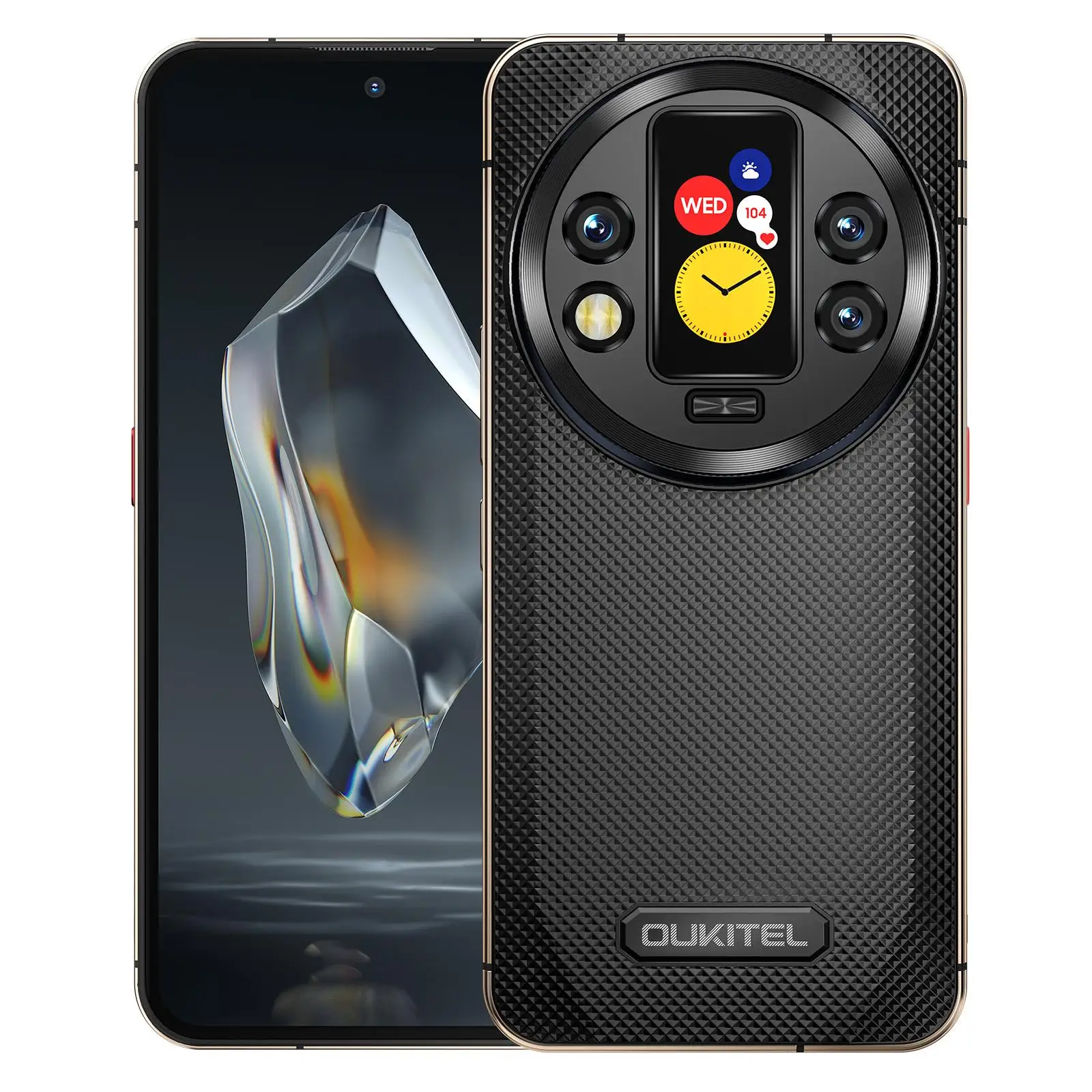 Oukitel WP200 Pro 5G Rugged Smartphone 108MP Camera 8800mAh 45W 24GB+1TB 6.7 inch FHD+ AMOLED Display 120Hz Android 15 NFC