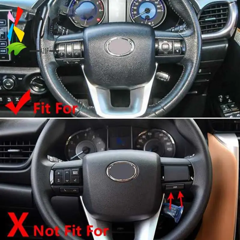 

A21F-Car Volume Control Switch Multifunctional Steering Wheel Button 84250-0E120 For Toyota Hilux Revo Fortuner 2015-2024