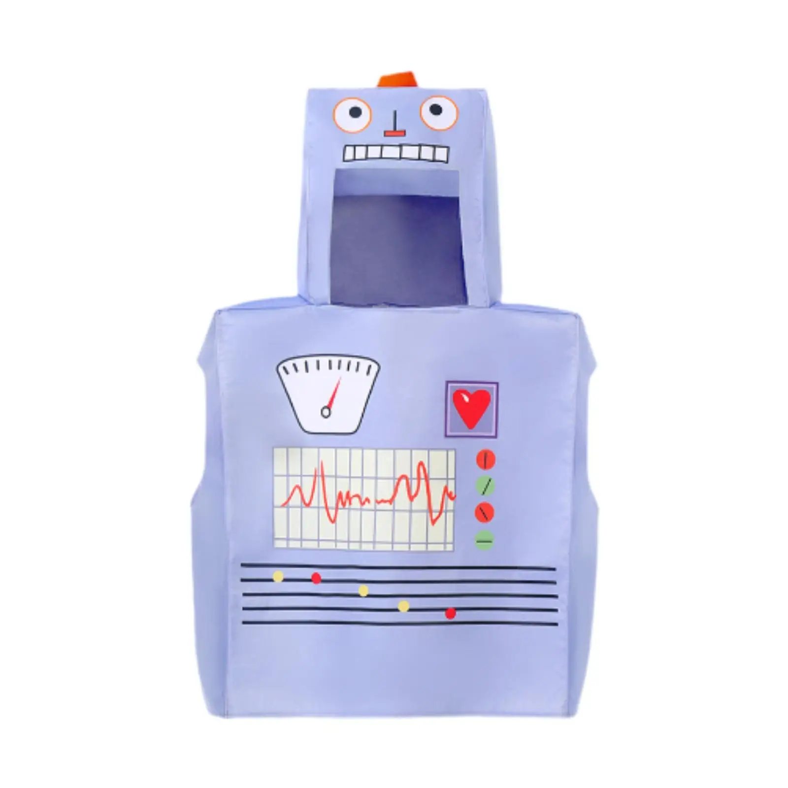 Robot Book Costume Decoration Cute Suit Dressing up for Xmas Eve Themed Party