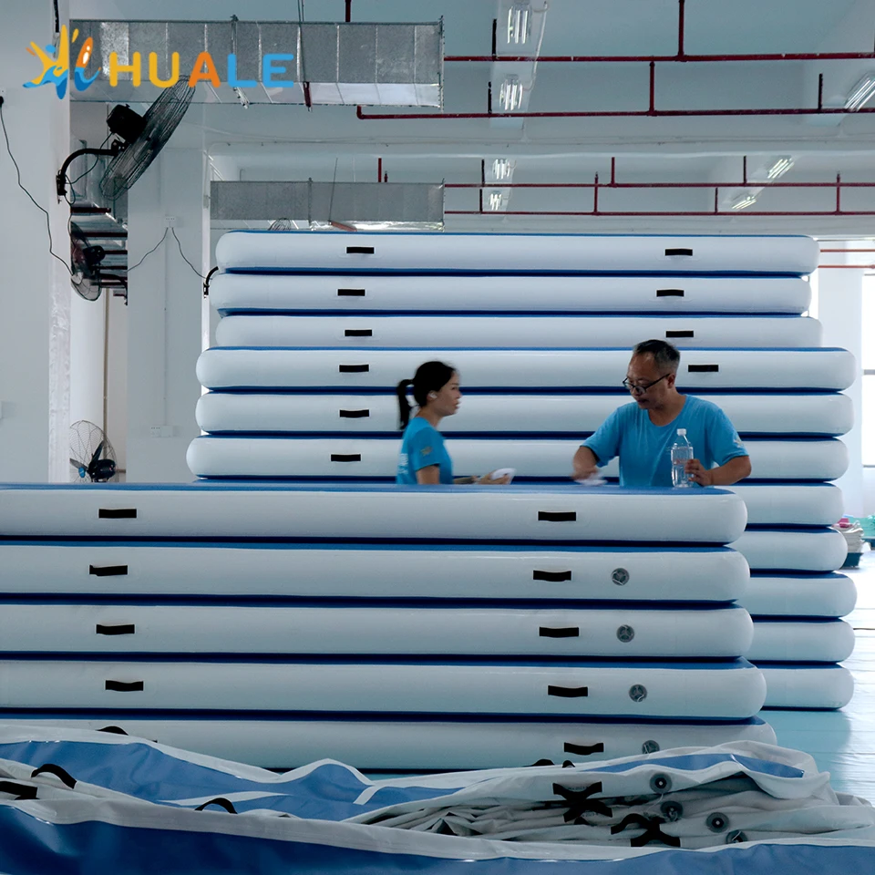 Factory Custom Size 60010010cm Waterproof PVC Inflatable Air Track For Gymnastics Practice Sessions