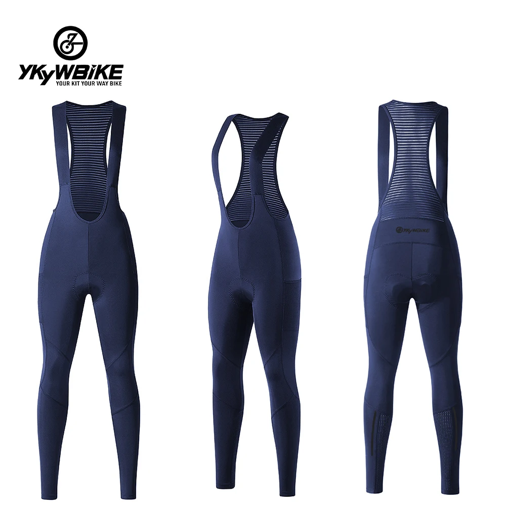YKYWBIKE Frauen Radfahren Trägerhose Frühling Coolmax 3D Pad Fahrrad Radfahren Strumpfhosen MTB Fahrrad Hosen 2 Taschen Bicicletas 자ukusيز – Detail 11