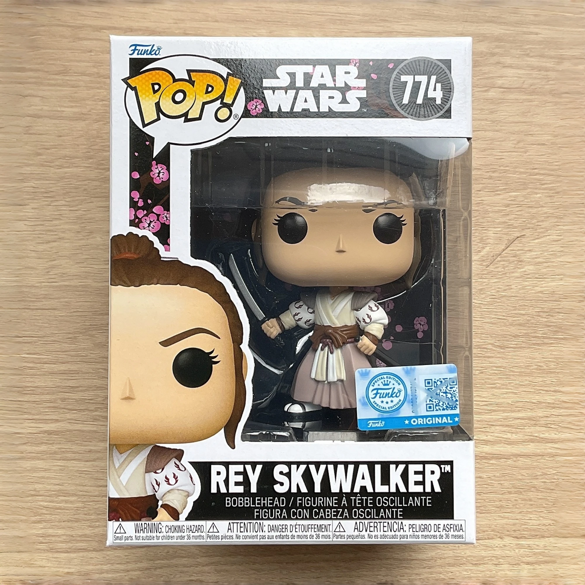 Funko Pop! Rey Skywalker (Impressions) Figure #774 Official Licensed Limited Edition Collectible Figures Star Wars Fans Toy Gift