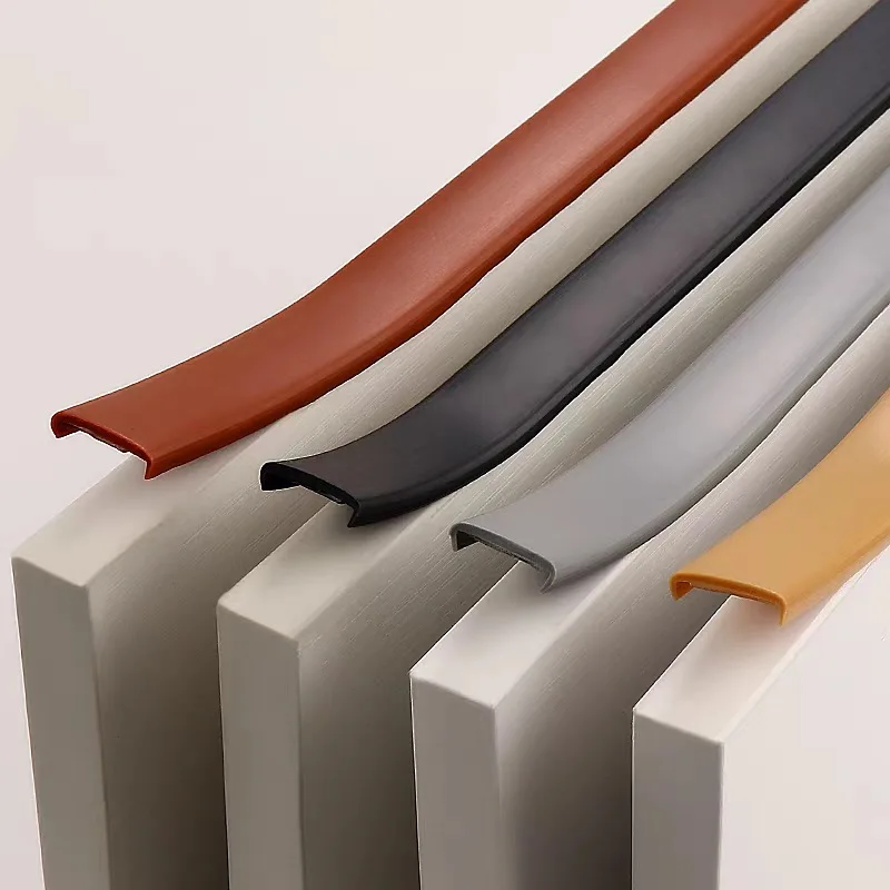 

U-образная кромка, самоклеящаяся кромка мебели, мягкая лента из ТПЭ, 15 мм, деревянная доска, защитная крышка для стула, стола, декор