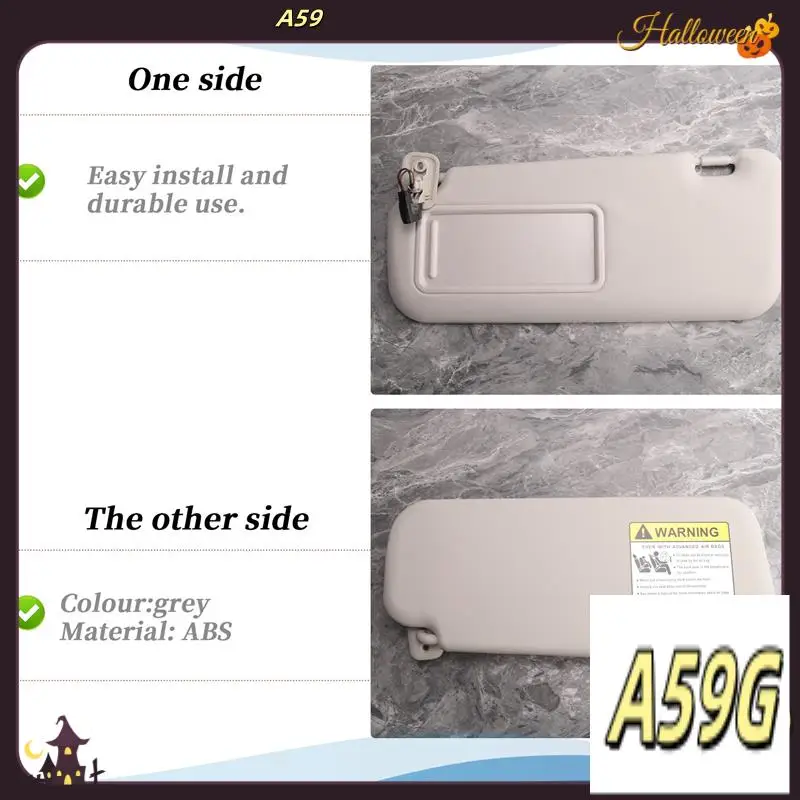 

G9-Car Left Driver Side Sunvisor Sun Visor For Mazda 3 Hatchback 2010-2013 BBM2-69-320C-75
