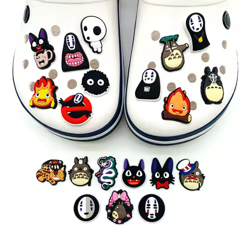 Cute Anime Shoes Charming Shoes Sandals Decoration PVC Cartoon Shoes Accessories Charming Friend Gifts - Image 3