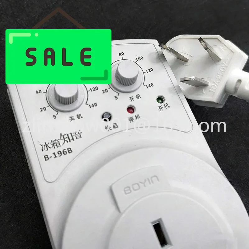 Refrigerator, freezer timing, delay protector, energy-saving switch, refrigerator thermostat, anti-icing