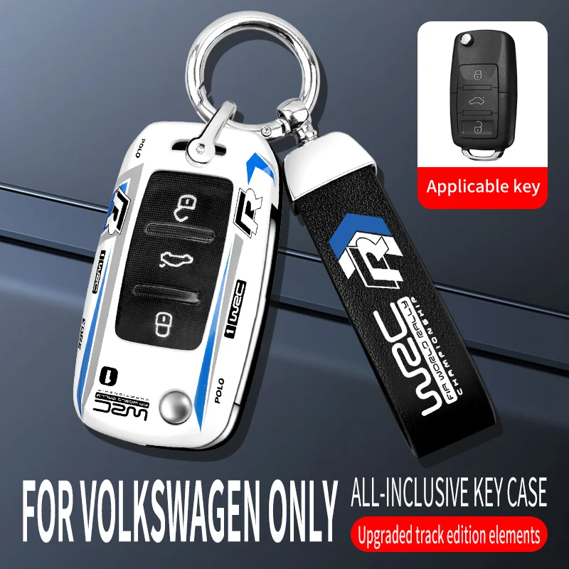 

ABS+TPU Car Key Case Bag For For VW Volkswagen Sagitar Bora Golf MK6 Jetta Lavida Passat B5 B6 Polo Tiguan Touran Accessories