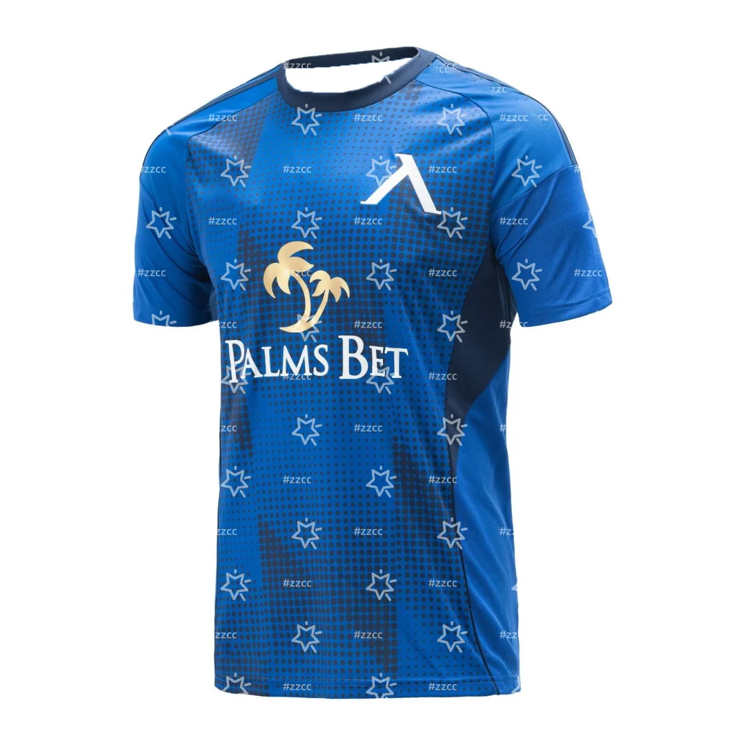 

25-26 Bulgarian First League Levski Sofia home football jersey Competition training suit Sports Dry Quickly Men's T-Shirt Tee