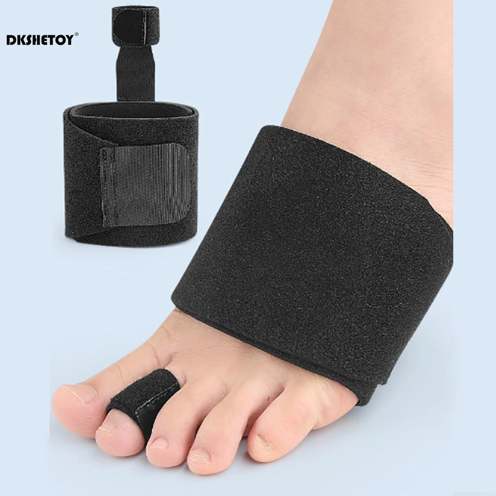 Adjustable Toe Corrector Braces Belt Hammer Toe Separators Bunion correction strap Toe Straightening Assist Band