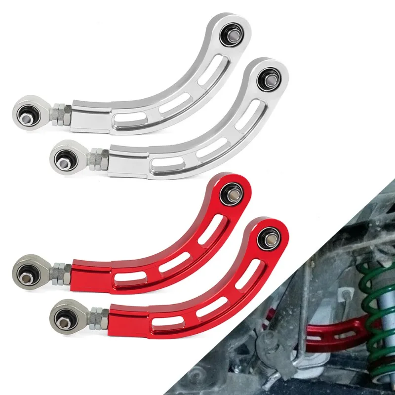Car modification is suitable for curved swing arm, suitable for 02-06 08-17 Lancer adjustable rear camber