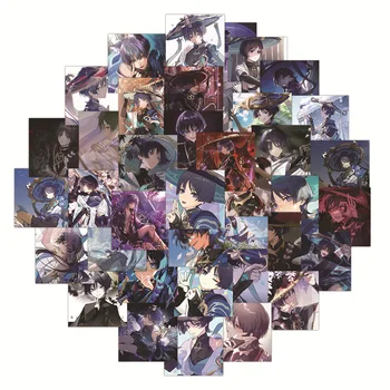 10/30/60pcs Genshin Scaramouche Aufkleber Aufkleber Dekoration Koffer Sammelalbum Laptop Telefon Briefpapier Spiel Anime Junge Kind Aufkleber